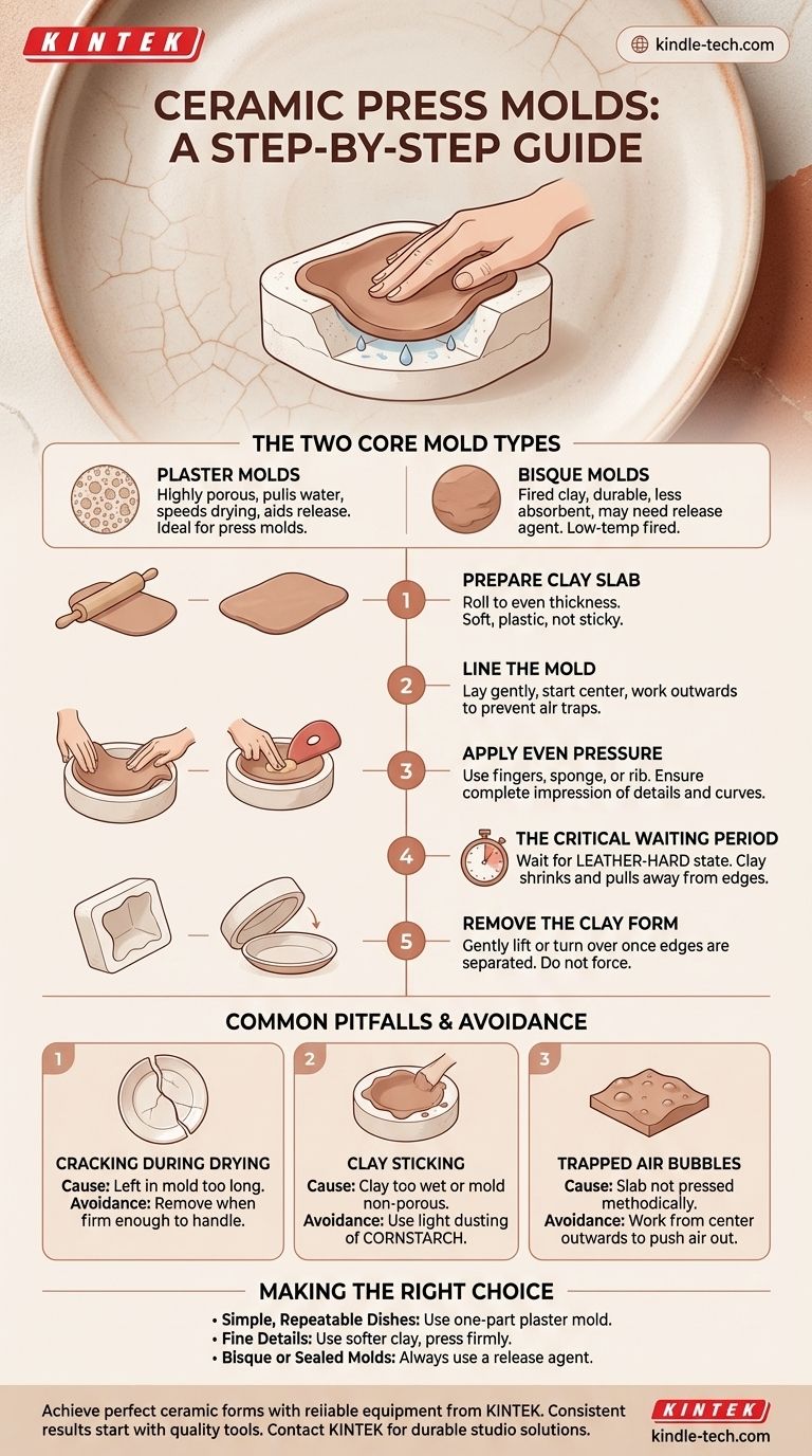 Come usare uno stampo a pressione in ceramica? Una guida passo-passo per forme coerenti e ripetibili Guida Visiva