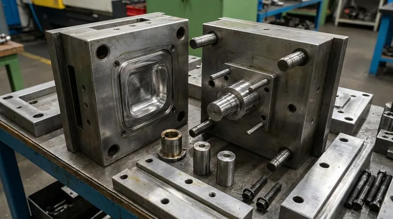 ¿Cuáles son las partes de un ensamblaje de molde? Una guía de los componentes de moldeo por inyección