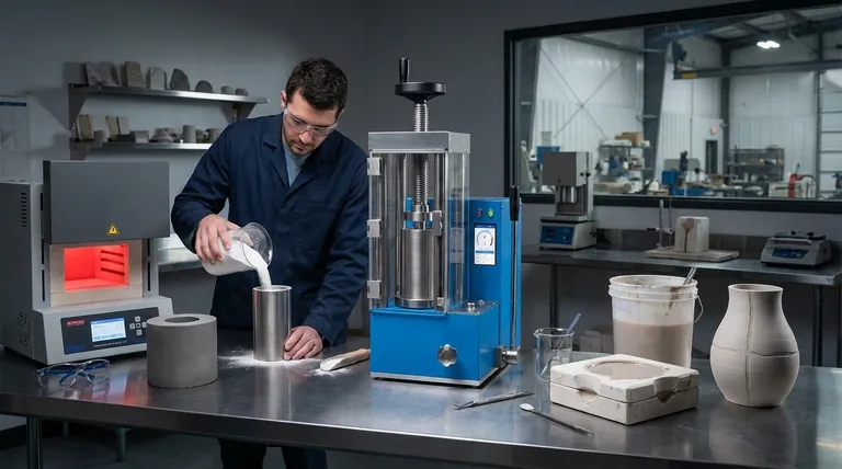 陶瓷中的压制成型(Press Casting)如何操作?为您的项目选择正确的方法