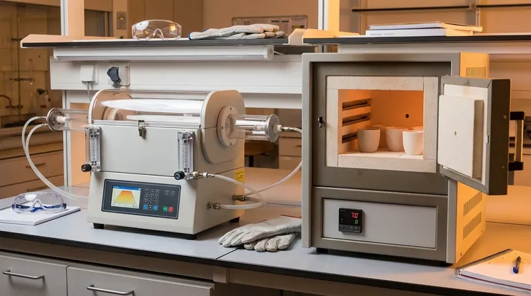 What is the difference between a tube furnace and a muffle furnace? Choose the Right Tool for Your Lab's Heating Needs