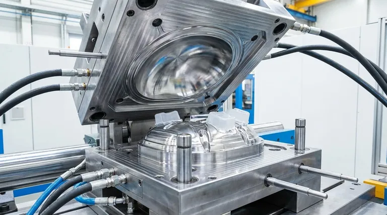 Как называется верхняя половина пресс-формы? Полость (сторона А) объясняется для лучшего литья под давлением