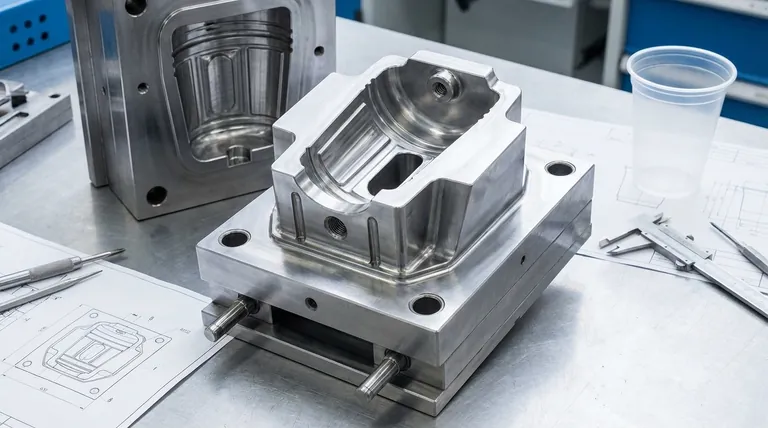 금형의 핵심 부품은 무엇인가요? 부품의 내부 형상 성형