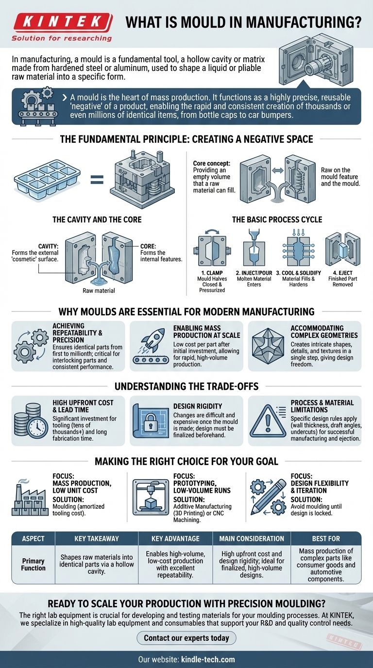 ¿Qué es un molde en la fabricación? Desbloquee la producción en masa con herramientas de precisión Guía Visual