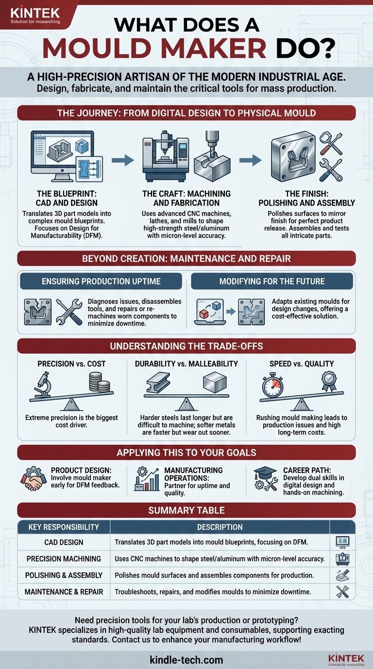 金型職人は何をする人ですか？量産を支える精密エンジニア ビジュアルガイド