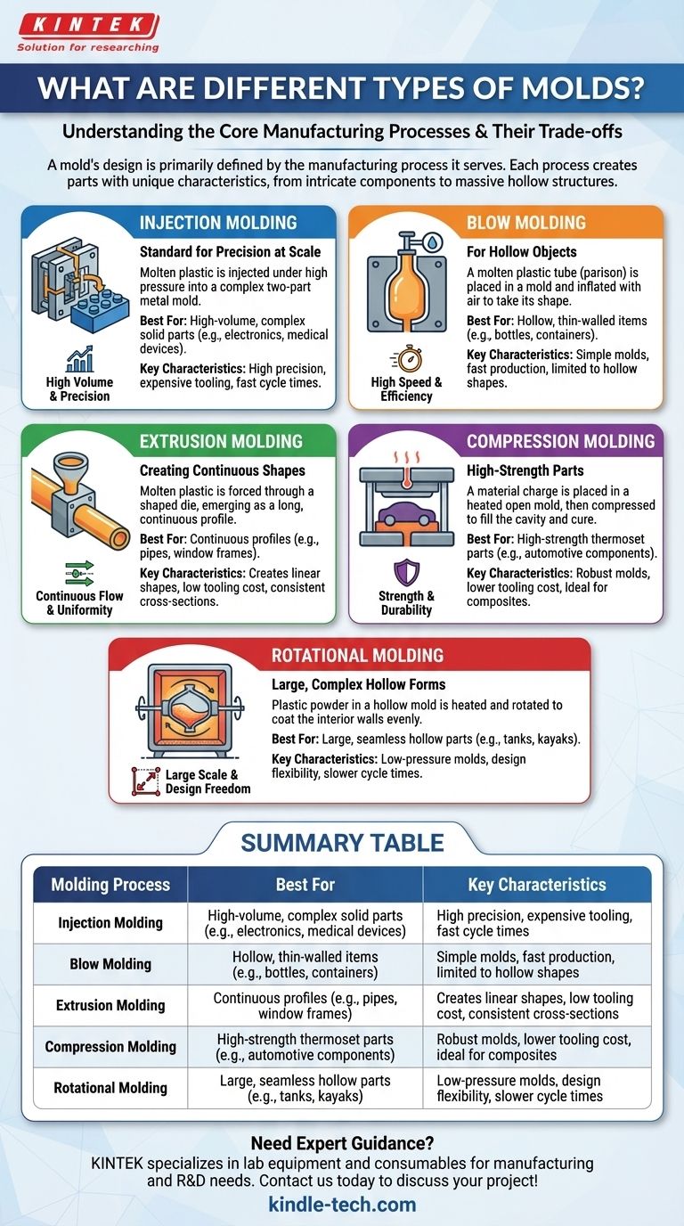 模具的种类有哪些？为您的产品选择正确工艺的指南 图解指南