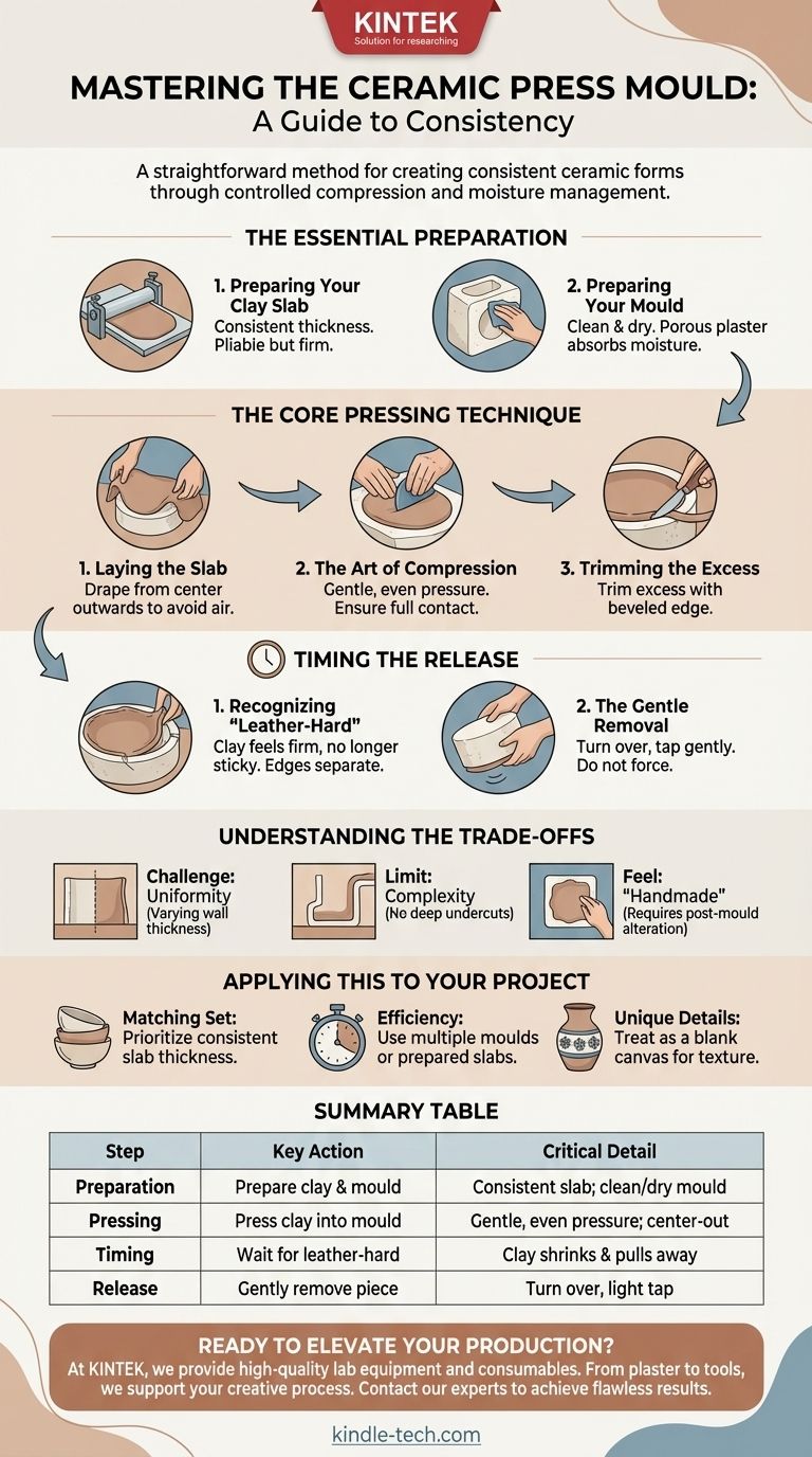 Comment utiliser un moule à pression ? Maîtriser l'art des formes céramiques uniformes Guide Visuel
