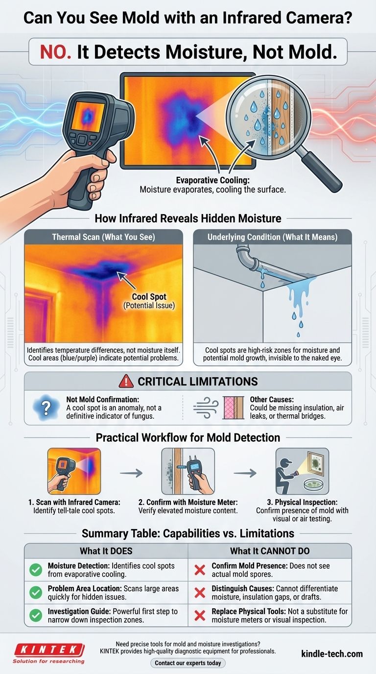 赤外線カメラでカビを見つけることはできますか？サーモグラフィーがいかに隠れた湿気の問題を明らかにするか ビジュアルガイド