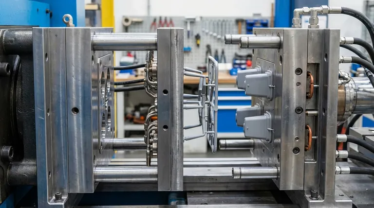 Qual é a vantagem de um molde de três placas sobre um molde de duas placas? Alcance Automação Superior e Qualidade da Peça