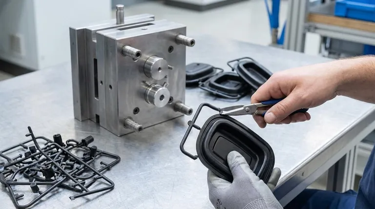 二枚プレート金型の欠点は何ですか?柔軟性のないゲート方式と手動でのランナー除去