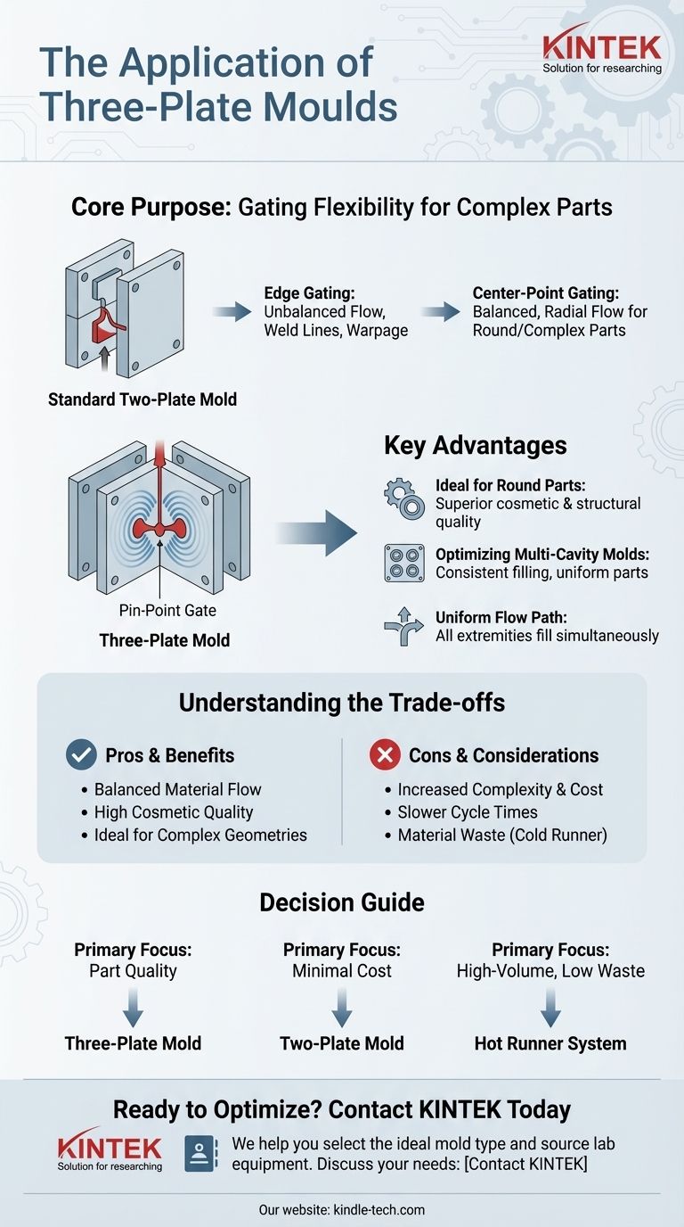 三プレート金型の用途は何ですか？複雑な部品のバランスの取れたフローを実現すること ビジュアルガイド