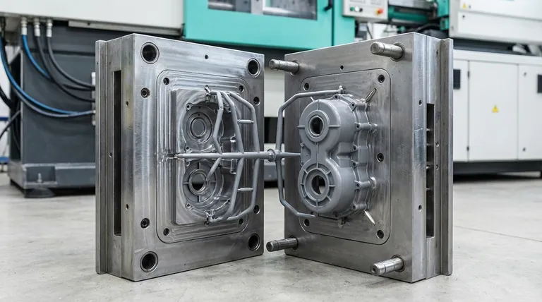 ما هو القالب ذو الصفيحتين؟ الخيار البسيط والفعال من حيث التكلفة للقولبة بالحقن