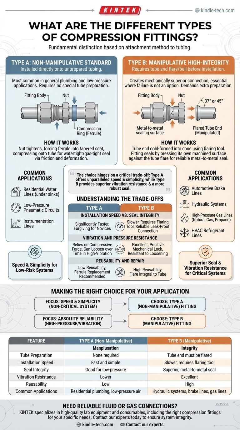 압축 피팅에는 어떤 종류가 있나요? 시스템에 적합한 씰을 선택하세요 시각적 가이드