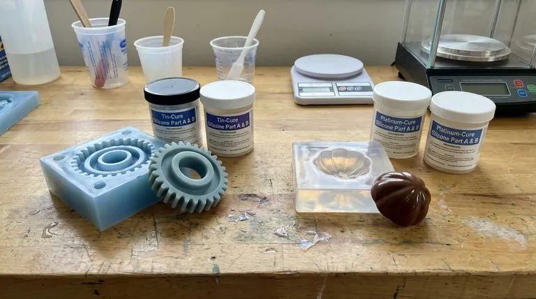 Existem diferentes tipos de moldes de silicone? Um guia sobre silicone de cura por estanho versus cura por platina