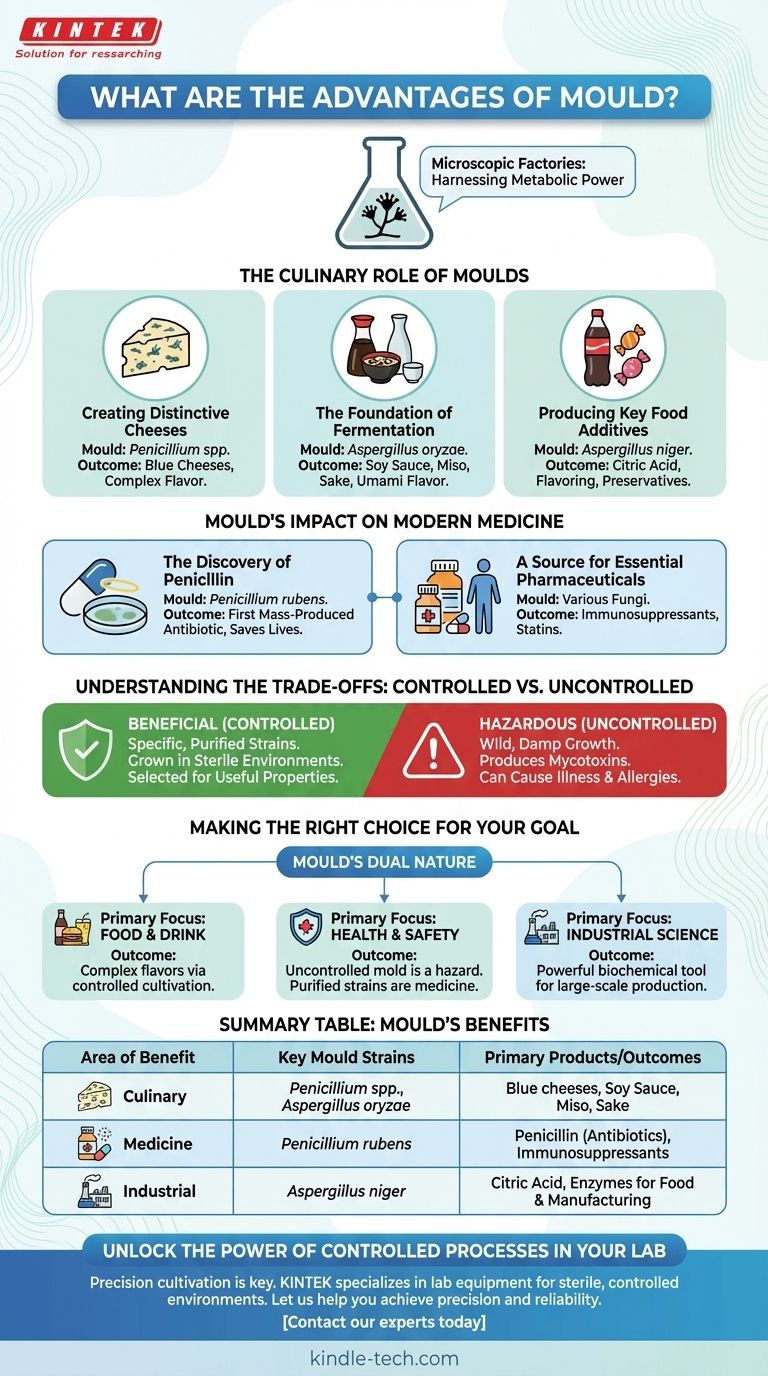 What are the advantages of mould? Harnessing Nature's Microscopic Factories Visual Guide