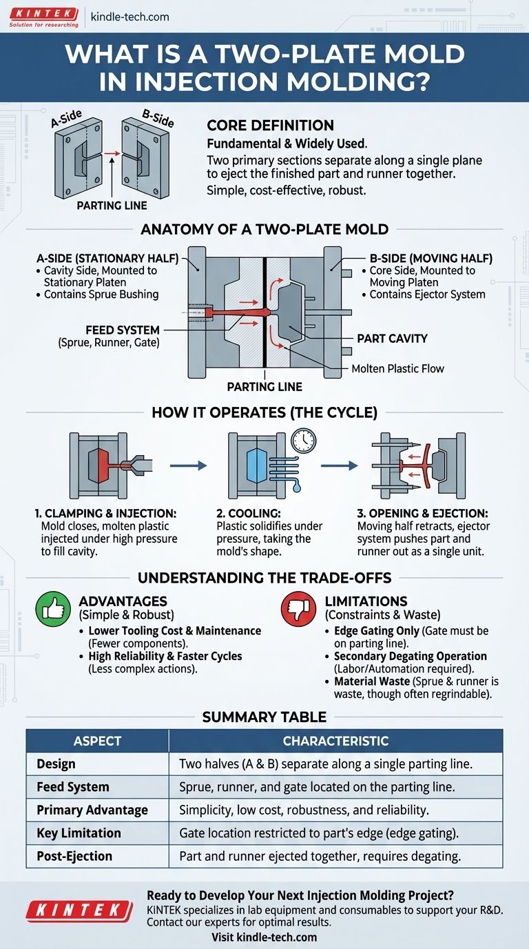사출 성형에서 2단 금형이란 무엇인가요? 이 간단하고 비용 효율적인 도구에 대한 궁극적인 가이드 시각적 가이드