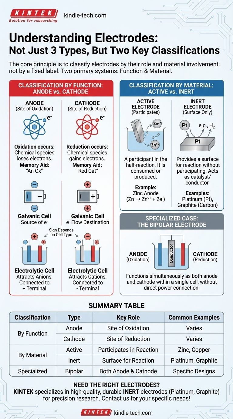 Was sind die 3 Arten von Elektroden? Ein Leitfaden zu Anode, Kathode, aktiven und inerten Elektroden Visuelle Anleitung