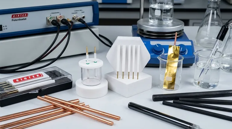 전극 재료의 예는 무엇입니까? 귀하의 응용 분야에 맞는 백금에서 흑연까지