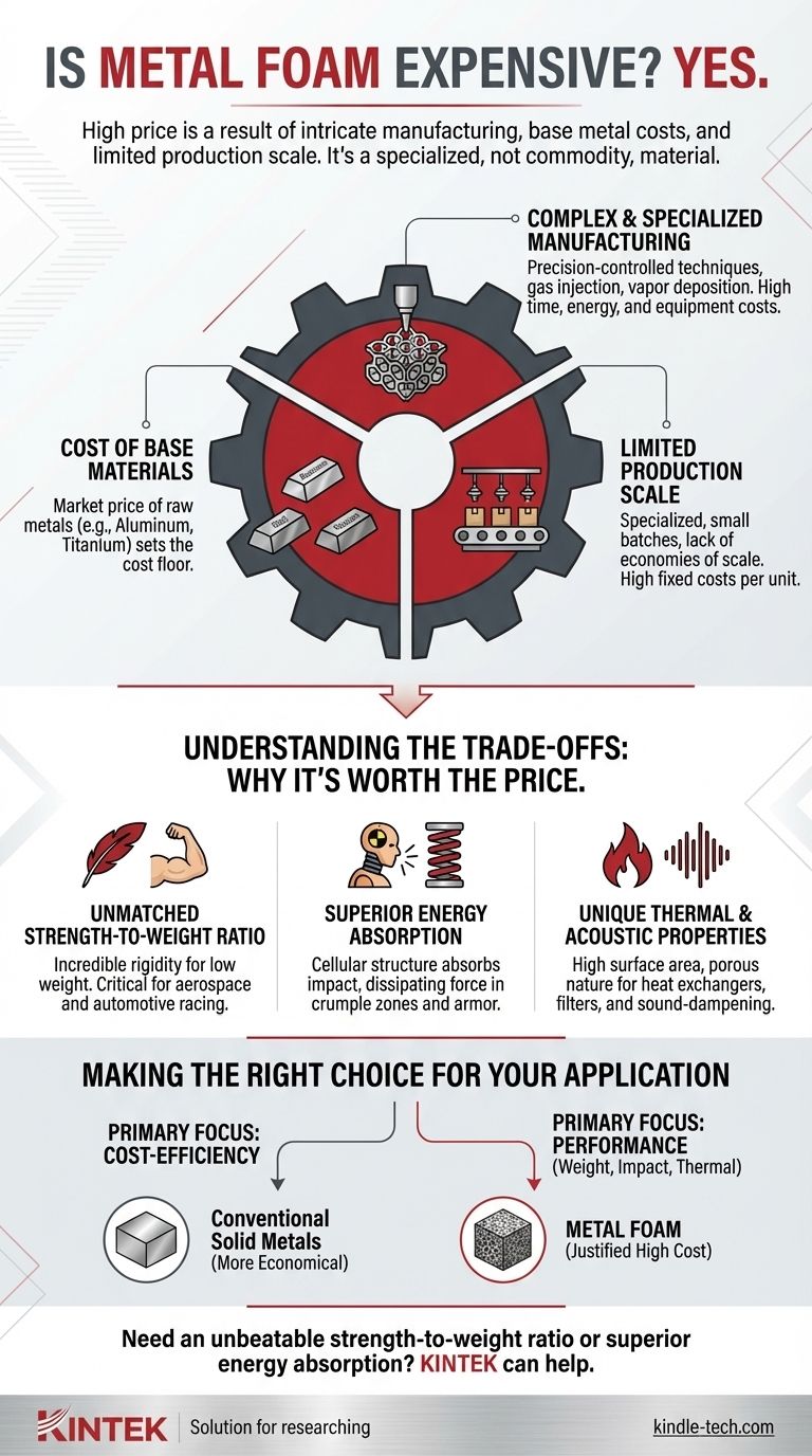 金属泡沫昂贵吗？解析先进材料的高成本 图解指南