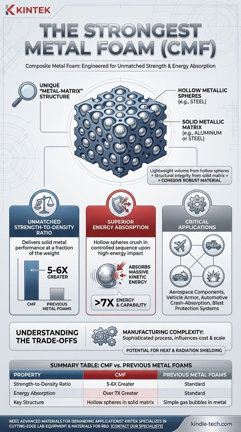 가장 강한 금속 폼은 무엇인가요? 복합 금속 폼(Composite Metal Foam)의 뛰어난 강도를 확인해 보세요 시각적 가이드