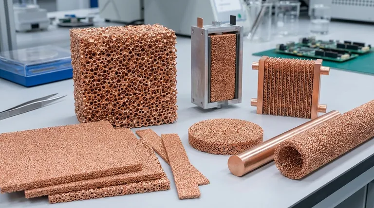 À quoi sert la mousse de cuivre ? Un guide de ses applications thermiques et énergétiques haute performance