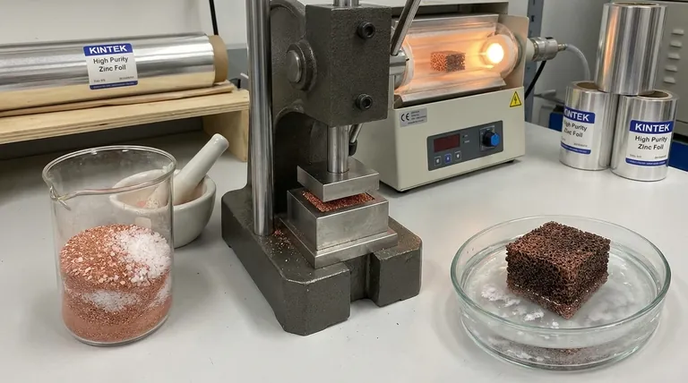 Wie stellt man Kupferschaum her? Eine Schritt-für-Schritt-Anleitung zur Herstellung poröser Metallstrukturen