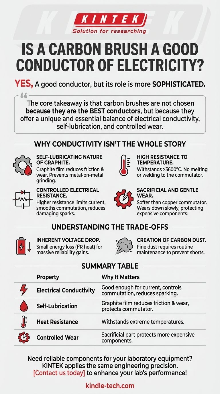 ¿Es una escobilla de carbón un buen conductor de electricidad? La sorprendente elección de ingeniería Guía Visual