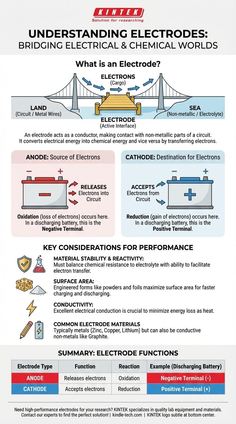 전극이란 무엇이며 그 예시는 무엇입니까? 전기 에너지 변환을 위한 다리 시각적 가이드