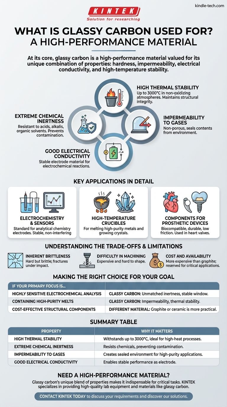 À quoi sert le carbone vitreux ? Un guide de ses propriétés uniques et de ses applications clés Guide Visuel