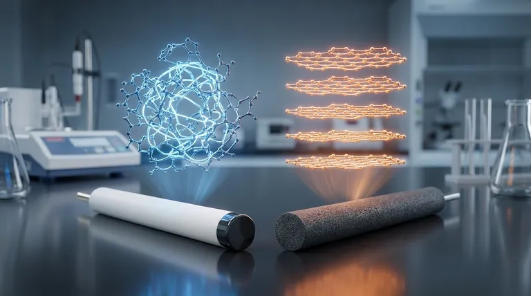 Qual è la differenza tra elettrodo in carbonio vetroso e grafite? Una guida alla struttura atomica e alle prestazioni elettrochimiche