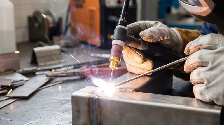 Wofür wird die goldene Wolfram-Elektrode verwendet? Meistern Sie das vielseitige WIG-Schweißen von Stahl & Aluminium