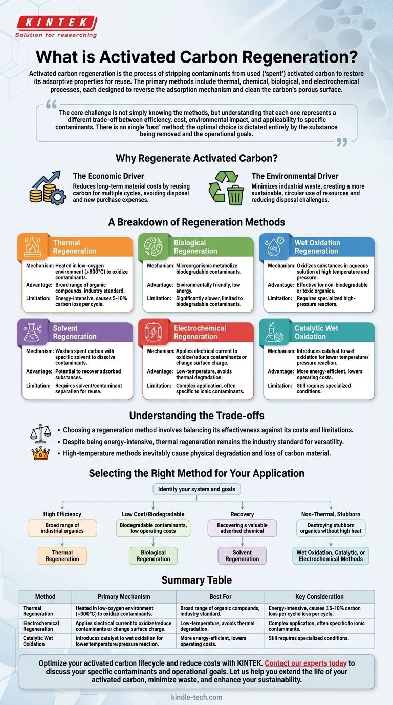 ما هي طريقة تجديد الكربون المنشط؟ ابحث عن العملية المناسبة لاحتياجاتك دليل مرئي