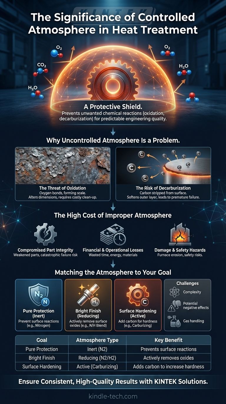 熱処理における制御雰囲気の重要性とは何ですか？酸化を防ぎ、部品の完全性を保証することです。 ビジュアルガイド