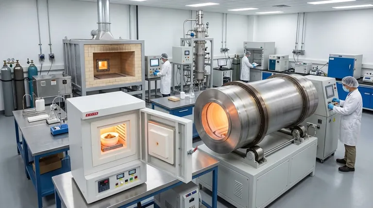 Em qual forno a calcinação é realizada? Escolhendo a Ferramenta Certa para o Seu Processo