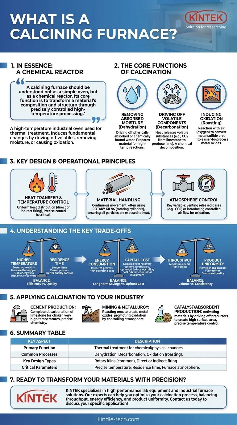 What is a calcining furnace? A Guide to High-Temperature Material Transformation Visual Guide