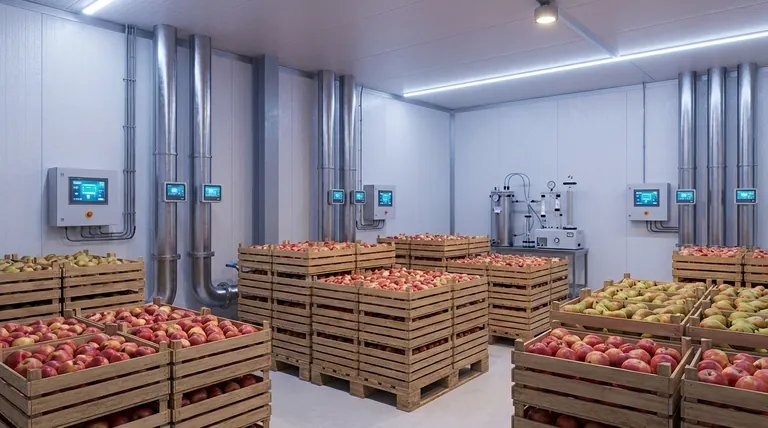 제어 대기(controlled atmosphere)의 의미는 무엇입니까? 신선도 유지 및 저장 수명 연장