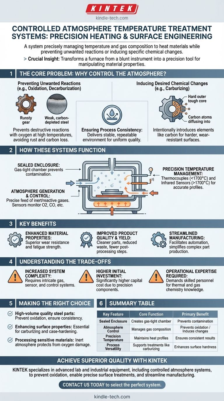 Qu'est-ce qu'un système de traitement thermique sous atmosphère contrôlée ? Un guide du traitement thermique de précision Guide Visuel