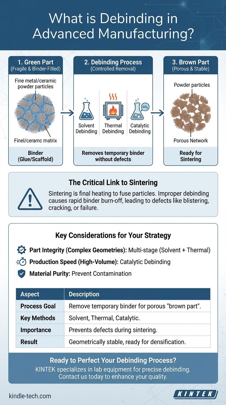 Was ist die Bedeutung des Entbinderns? Meistern Sie den kritischen Schritt zu Hochleistungsteilen Visuelle Anleitung