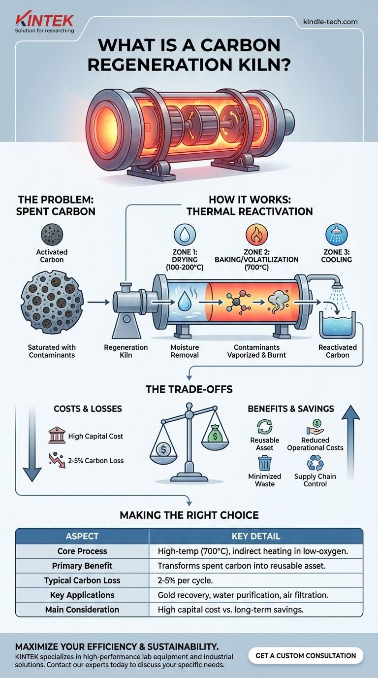 ¿Qué es un horno de regeneración de carbono? Reutilice el carbón gastado para reducir costos y residuos Guía Visual