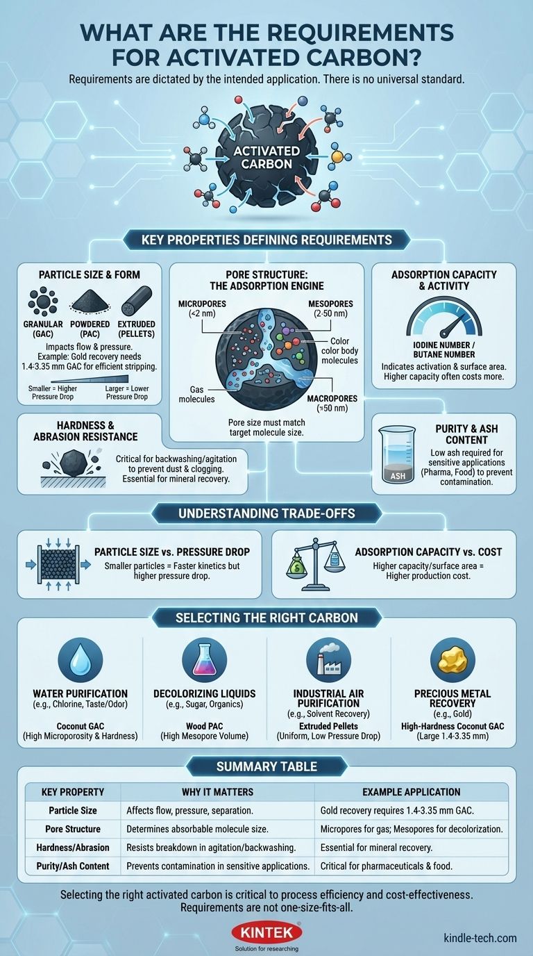 ما هي متطلبات الكربون المنشط؟ مطابقة الخصائص لتطبيقك من أجل النجاح دليل مرئي