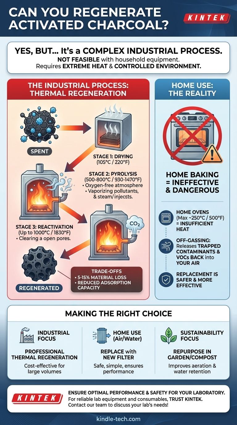 Kann man Aktivkohle regenerieren? Die Wahrheit über die Wiederverwendung verbrauchter Kohlefilter Visuelle Anleitung