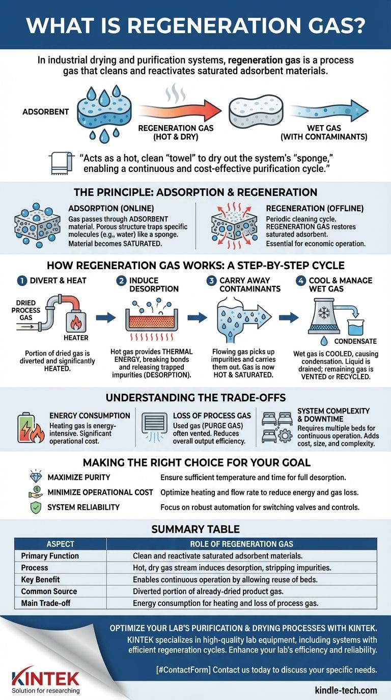 ما هو غاز التجديد؟ مفتاح التنقية الصناعية الفعالة والمستمرة دليل مرئي