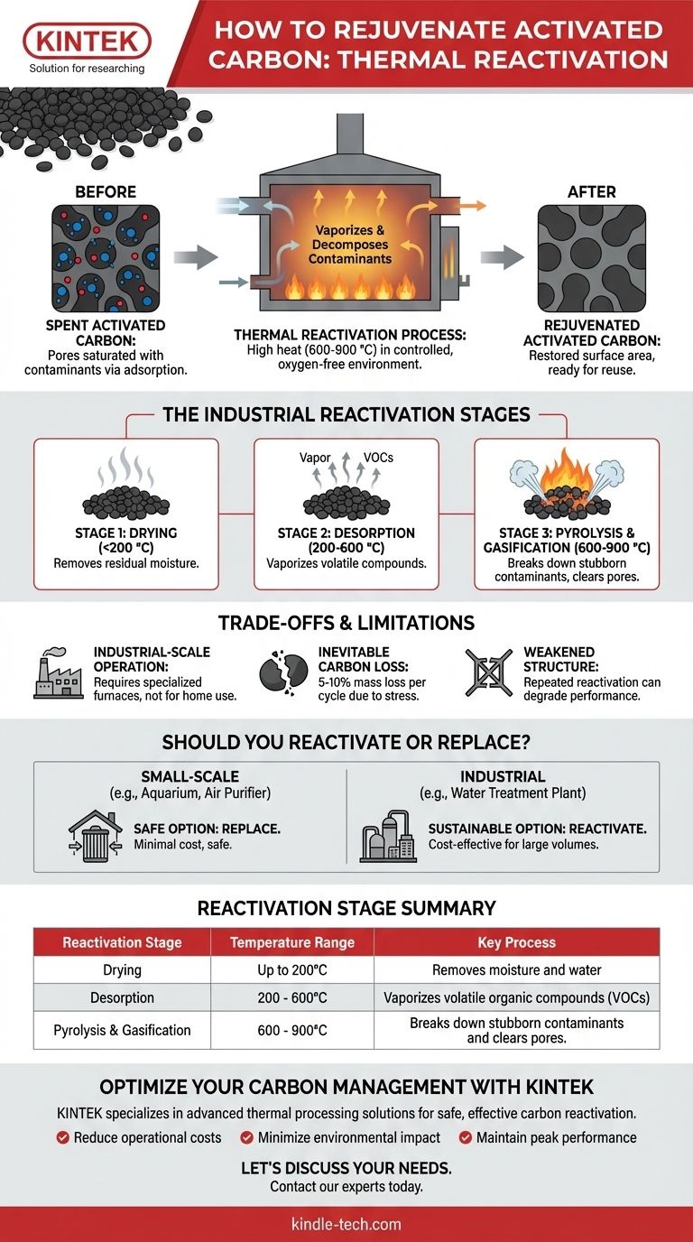 Comment régénérer le charbon actif ? Restaurer le pouvoir d'adsorption grâce à la réactivation thermique Guide Visuel