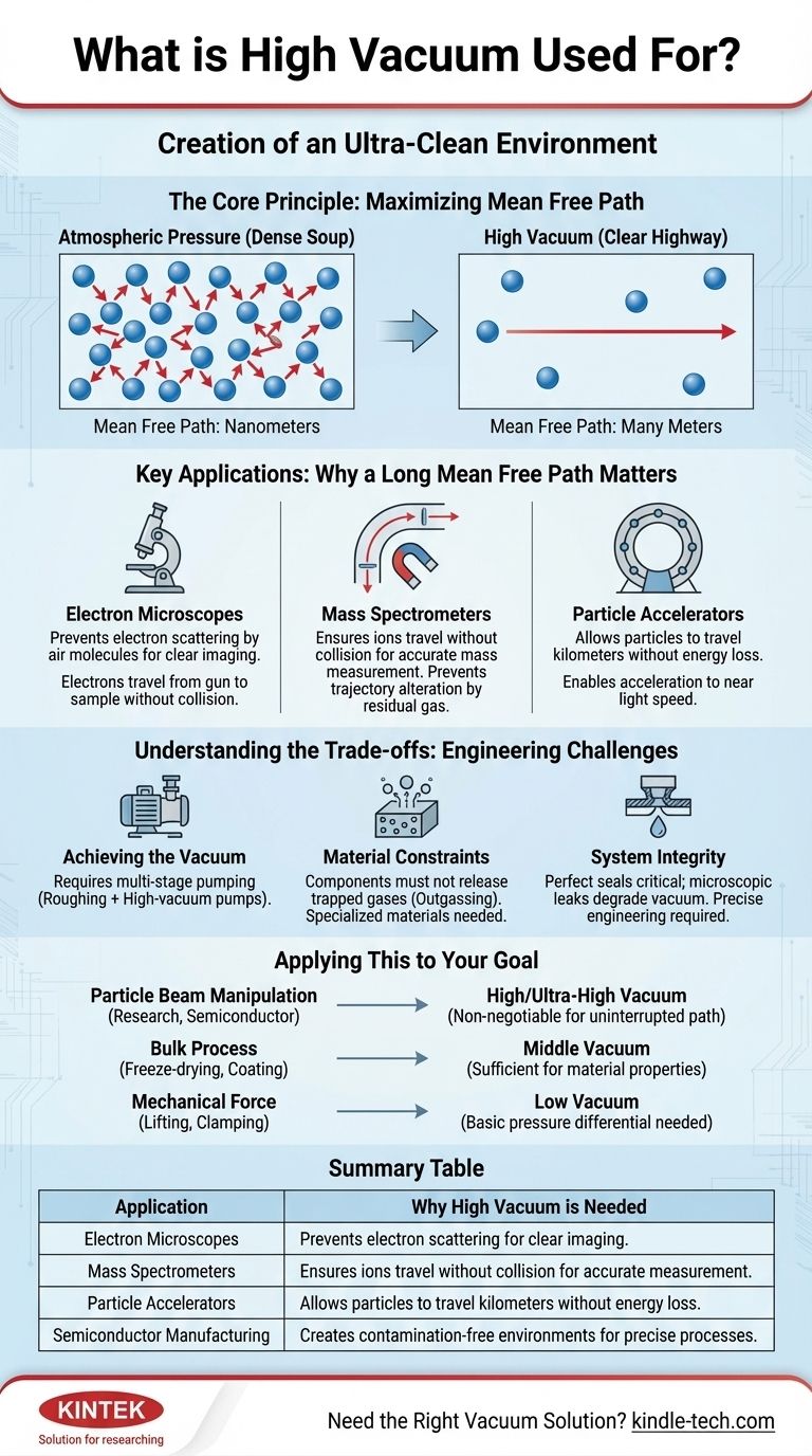 高真空は何に使われますか？粒子ビームと高度な実験機器に不可欠 ビジュアルガイド