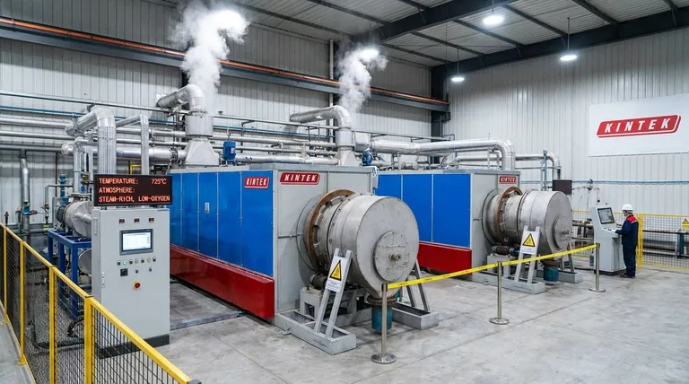 Qual è la temperatura di un forno di rigenerazione del carbone? Padroneggiare l'intervallo 650°C-800°C per risultati ottimali