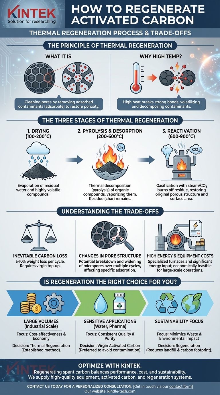 Wie regeneriert man Aktivkohle? Meistern Sie den 3-Stufen-Thermoprozess zur Kosteneinsparung Visuelle Anleitung