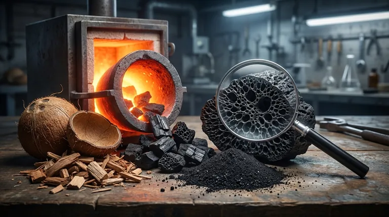 活性炭是如何被“活化”的?创造分子海绵的过程