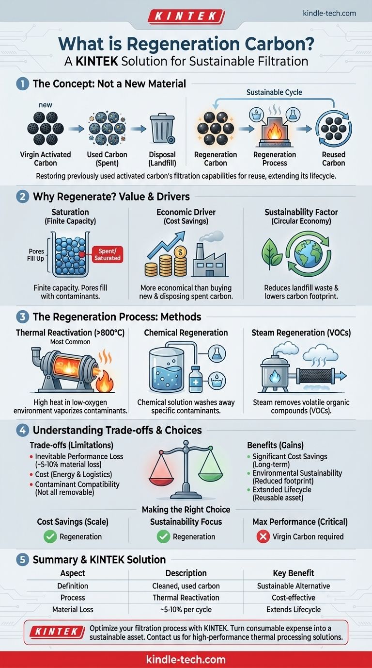 재생 탄소란 무엇인가요? 활성탄을 재사용하는 지속 가능한 방법 시각적 가이드