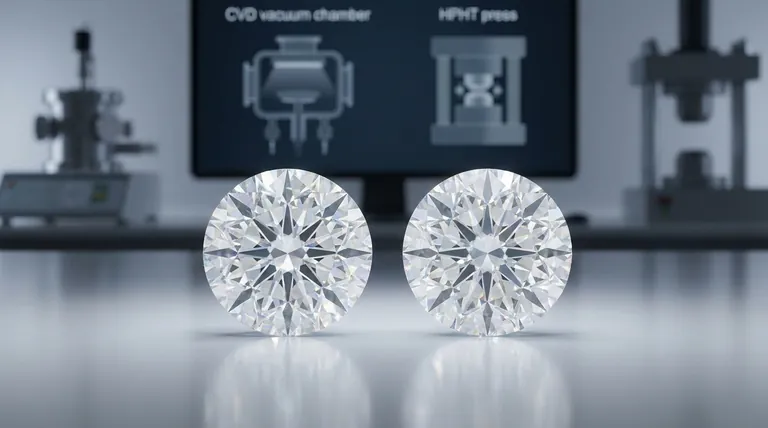 Os diamantes CVD são melhores que os HPHT? A Verdade Sobre a Qualidade dos Diamantes Criados em Laboratório