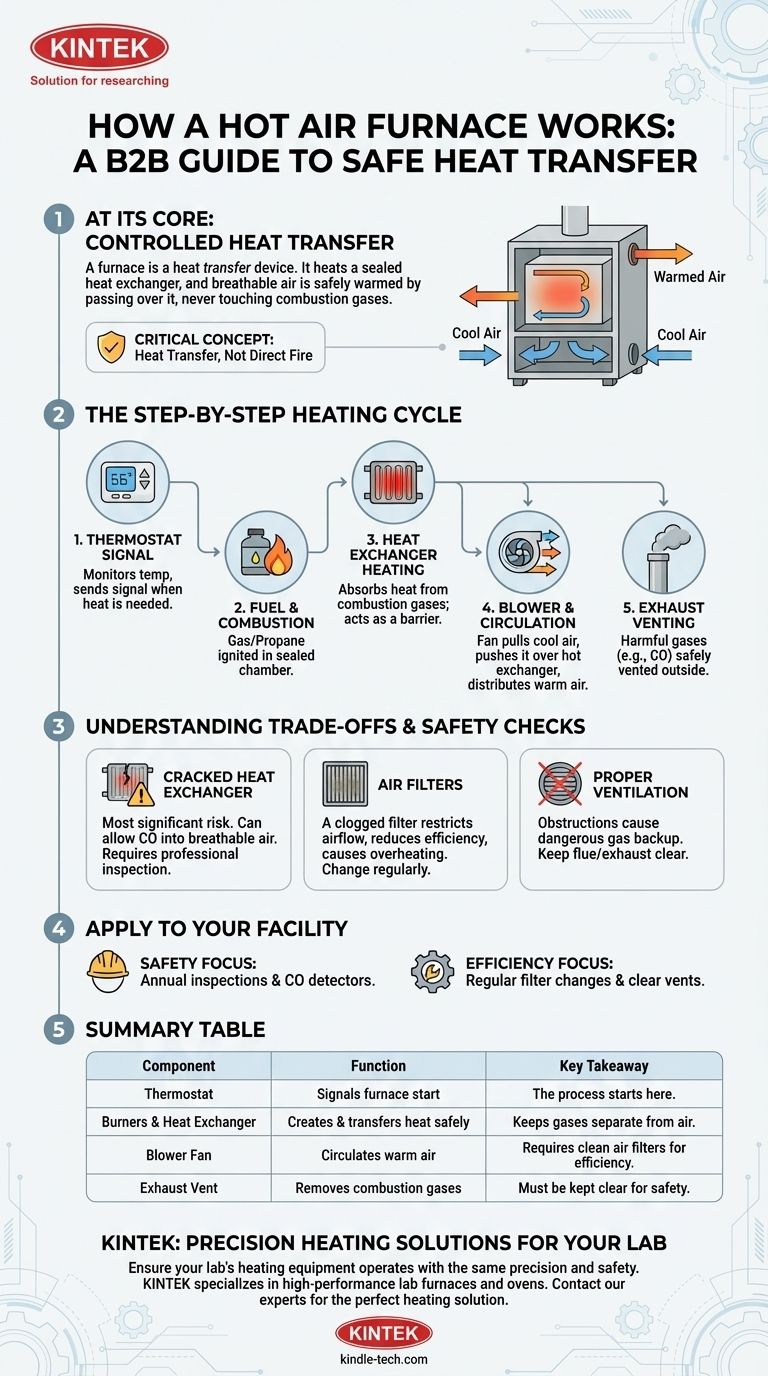 온풍 난로(화로)는 어떻게 작동하나요? 안전하고 효율적인 가정 난방 이해하기 시각적 가이드