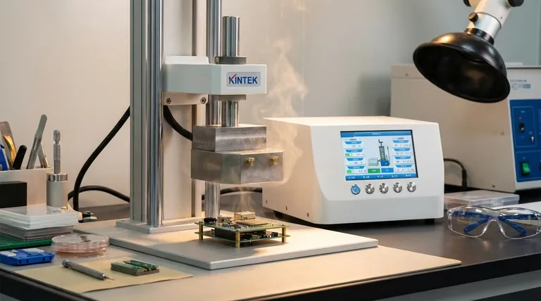 O que faz uma máquina de prensa quente? Une, Forma ou Transfere Materiais Permanentemente com Precisão